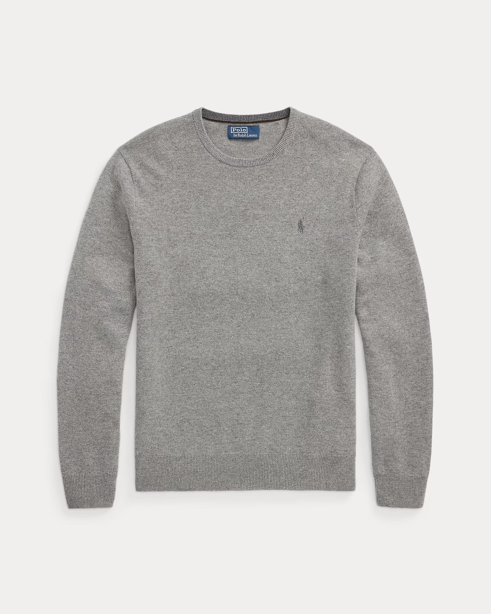 Wollpullover mit Rundhalsausschnitt