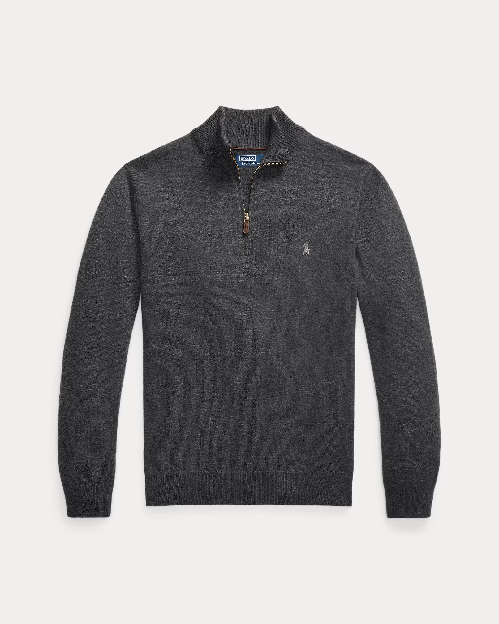 Wollpullover mit Reißverschluss