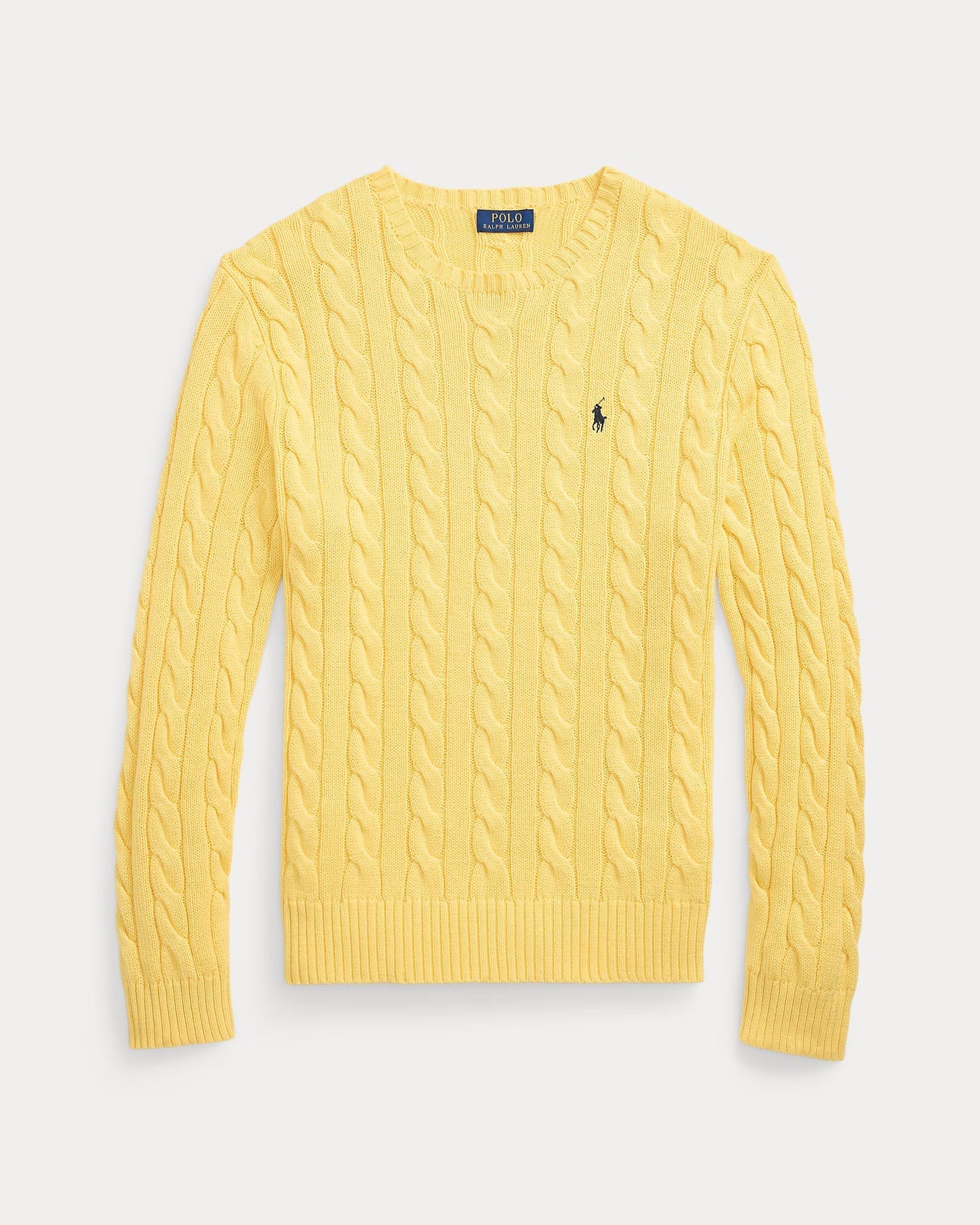 Strickpullover aus Baumwollstrick