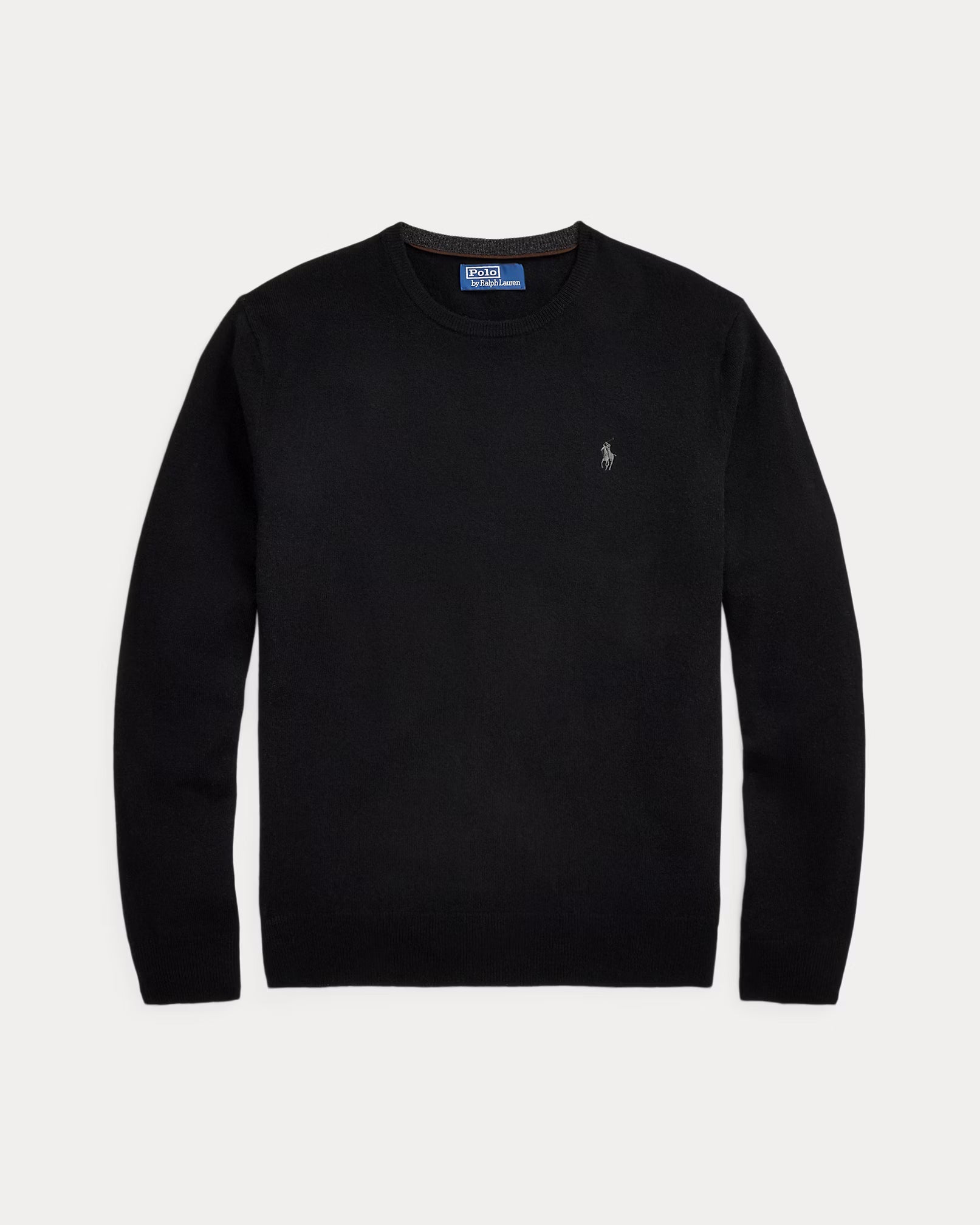 Wollpullover mit Rundhalsausschnitt