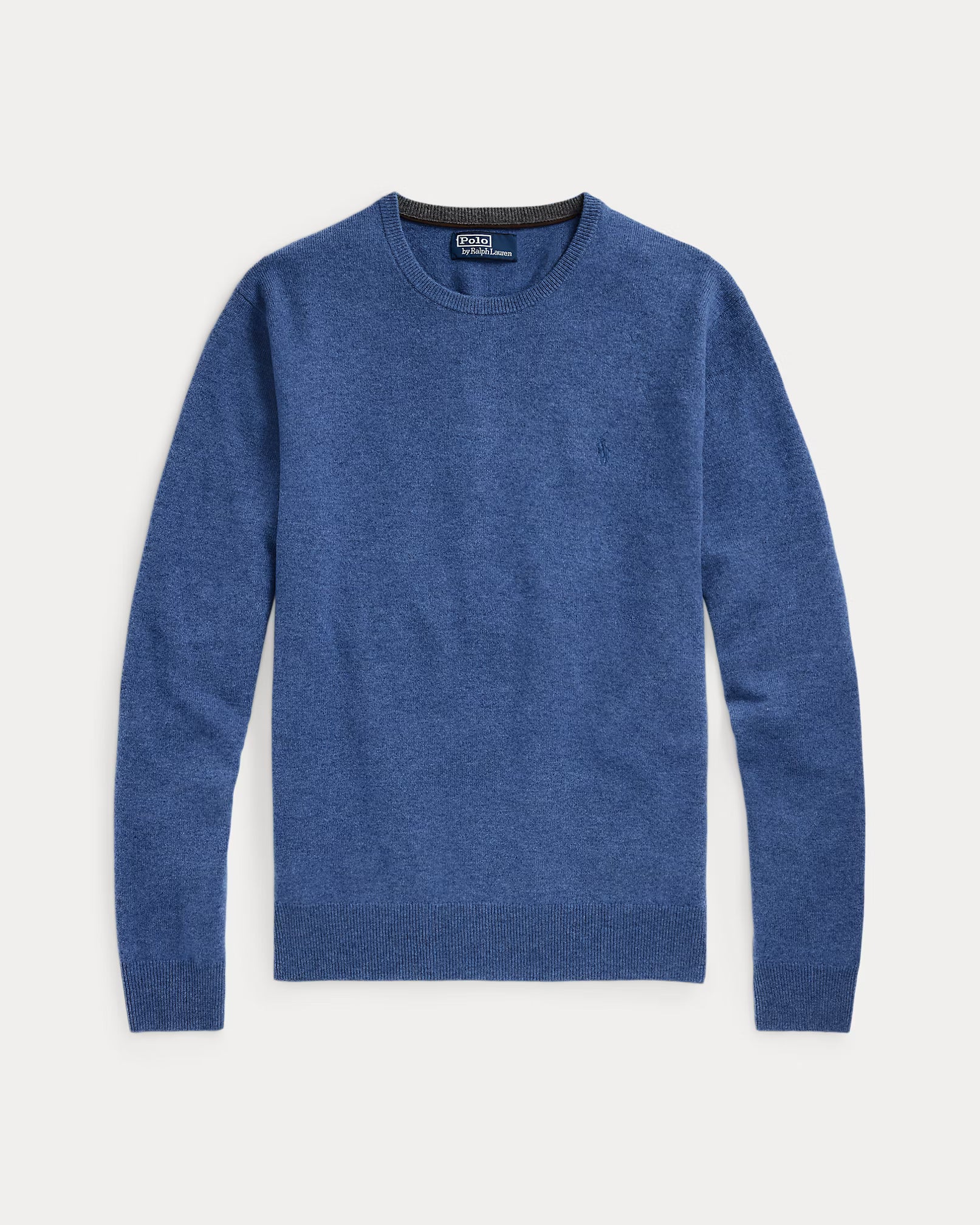 Wollpullover mit Rundhalsausschnitt