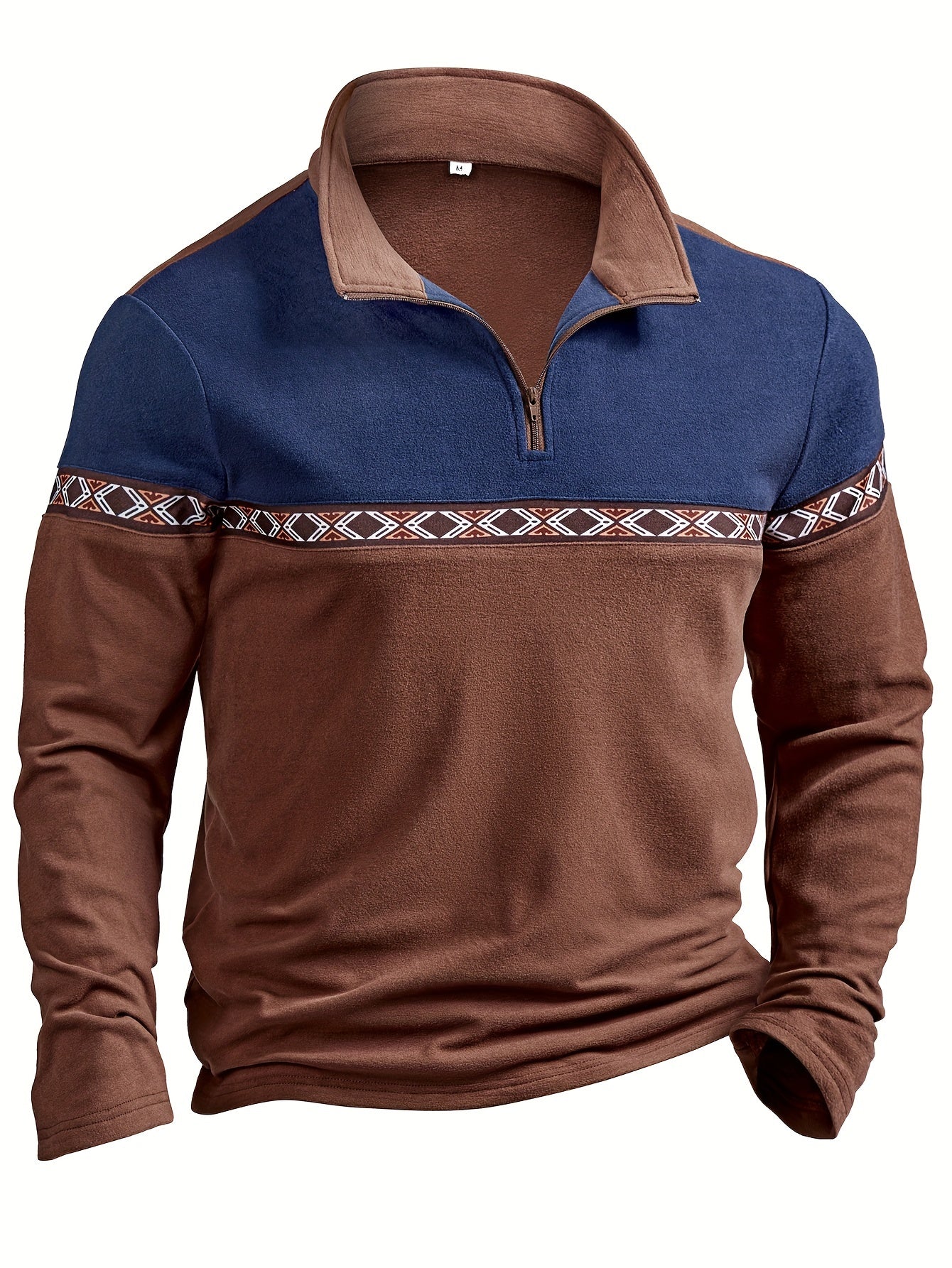 Bartosz™ | Henley-Hemd mit Kontrastfarben