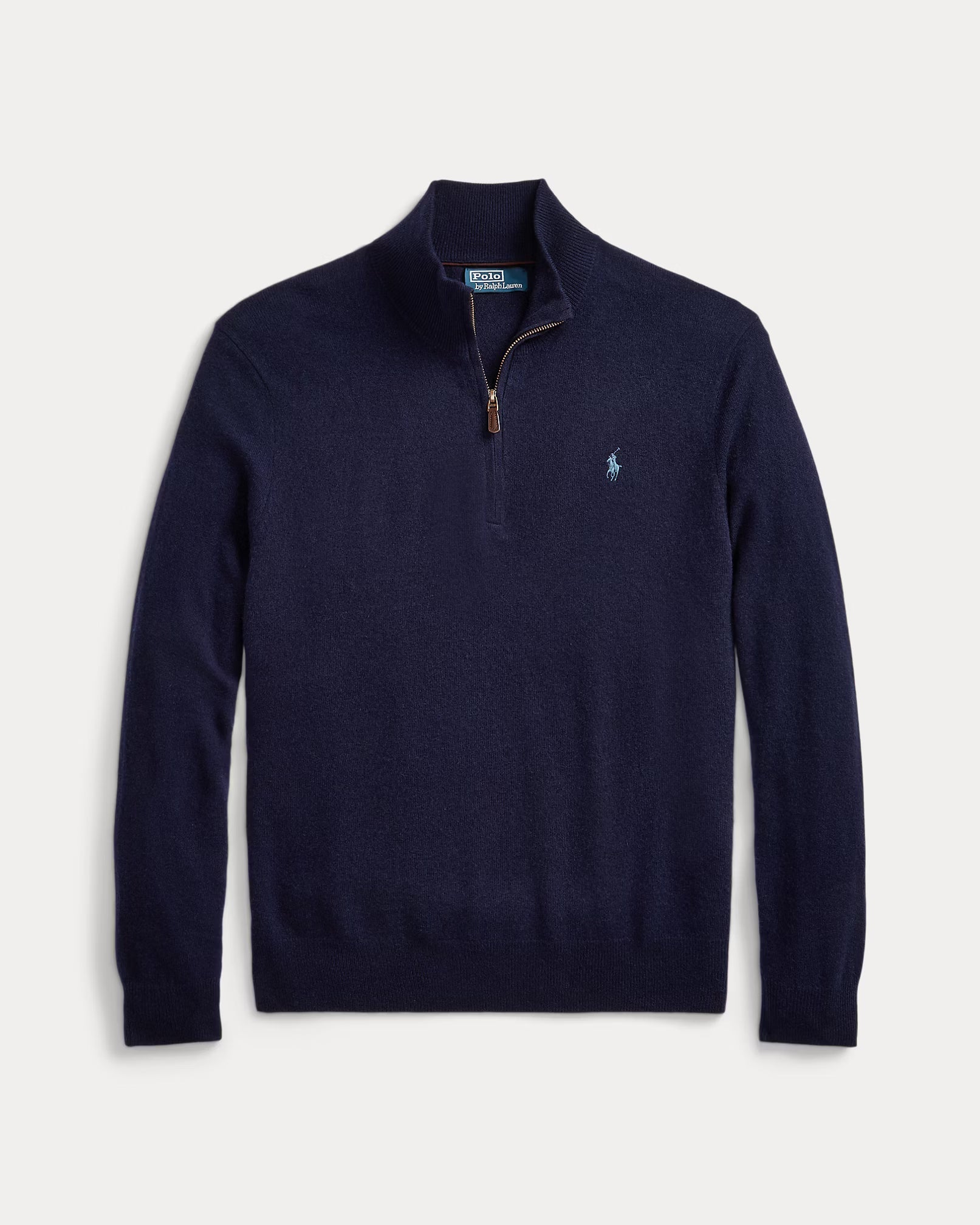 Wollpullover mit Reißverschluss