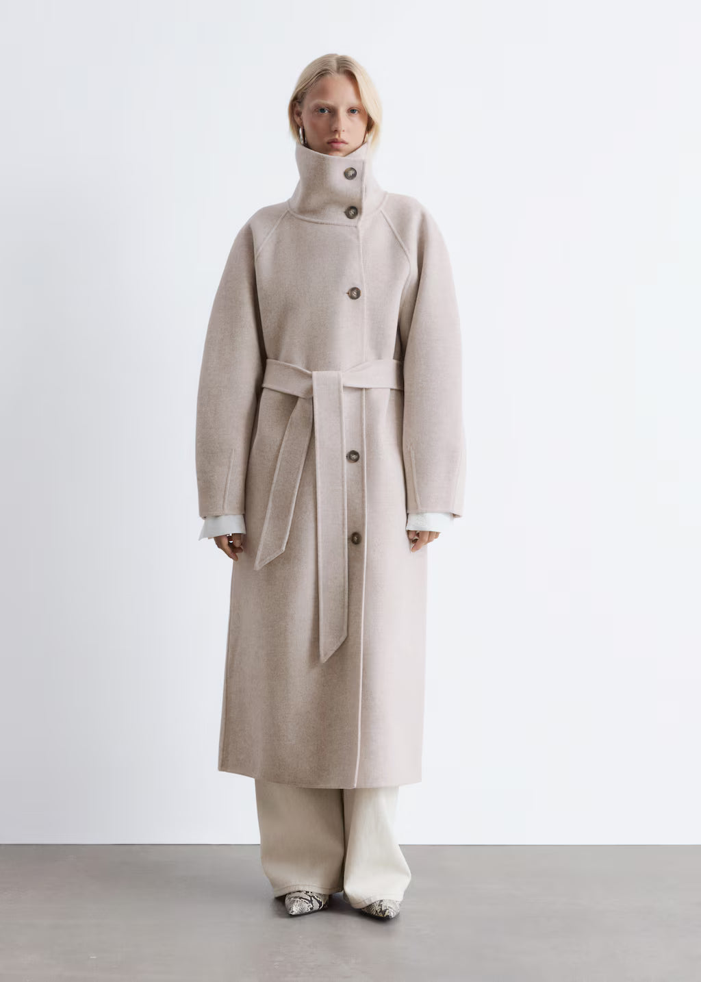 Witkaé™ | Eleganter Wollmantel Agnes