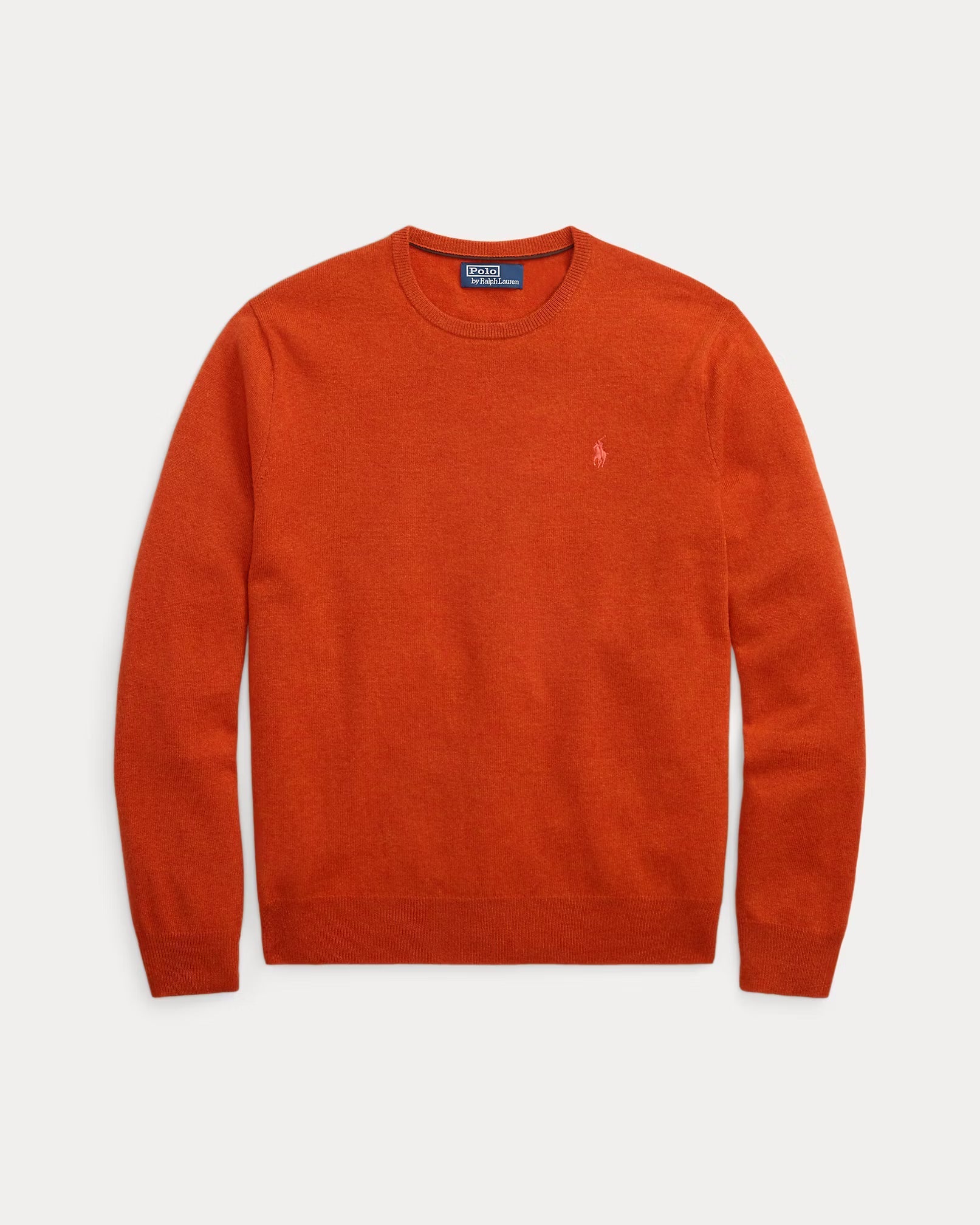 Wollpullover mit Rundhalsausschnitt