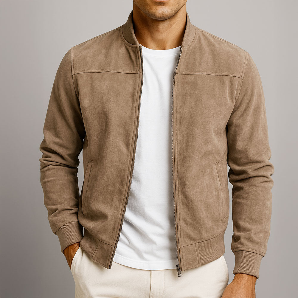Bogusława™ | Herrenjacke aus Lammwildleder