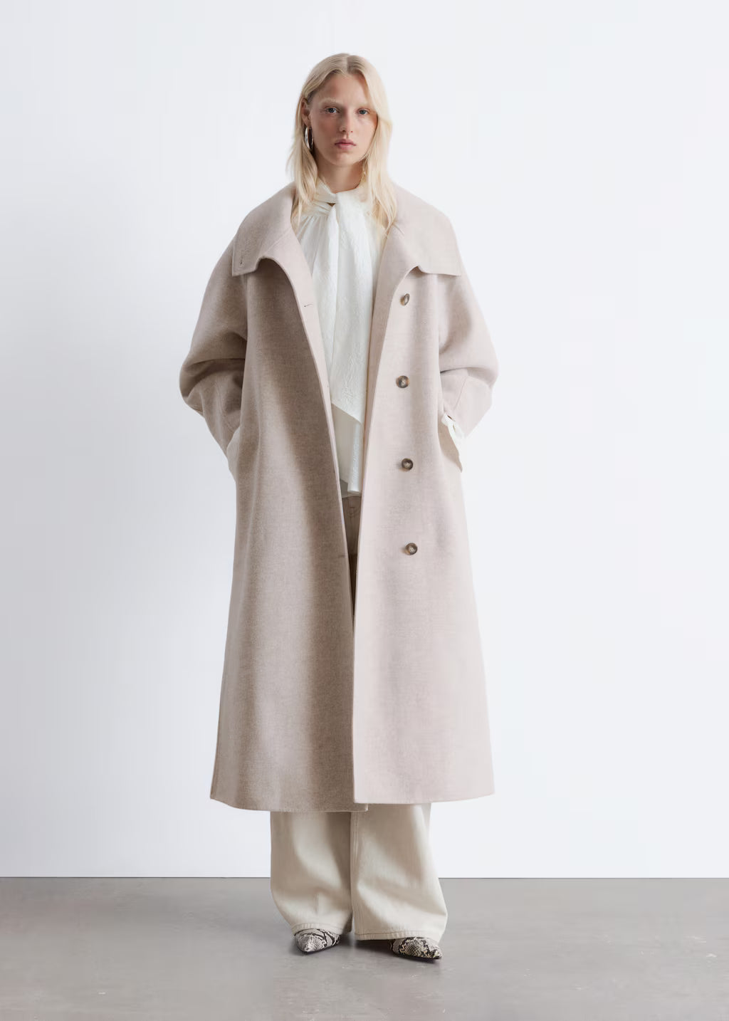Witkaé™ | Eleganter Wollmantel Agnes