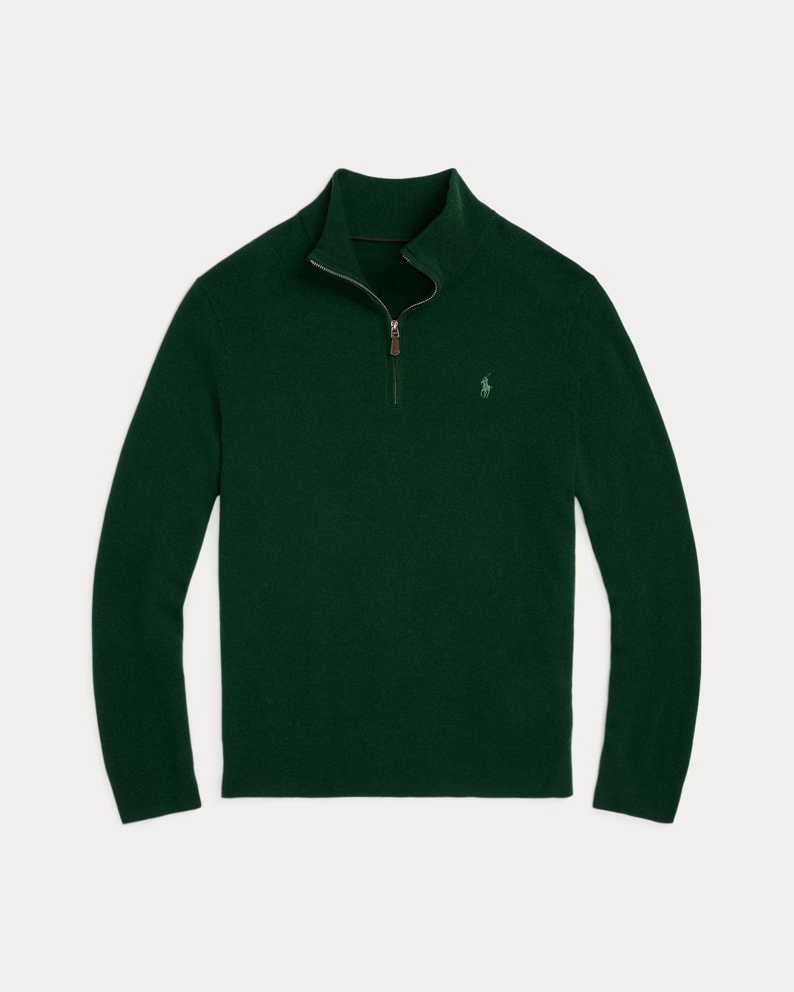 Wollpullover mit Reißverschluss