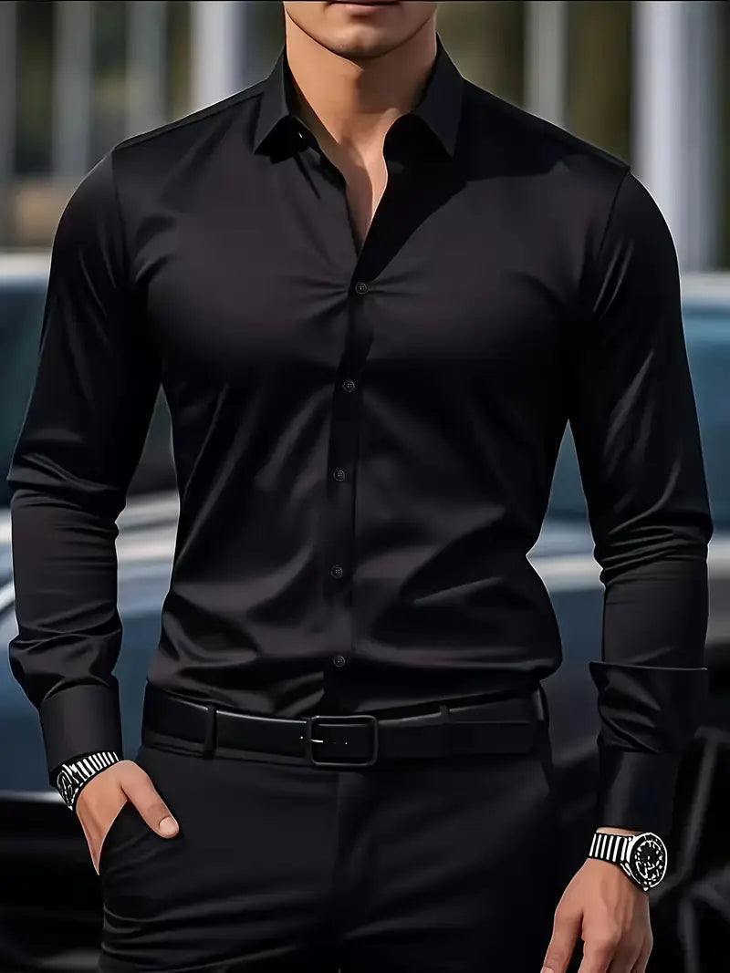 Filip™ | Atmungsaktives Hemd mit langen Ärmeln