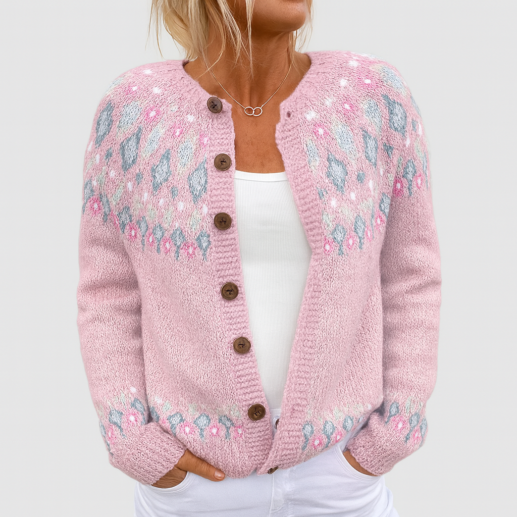 Wójcik™ | Luźny Sweter z Wzorem