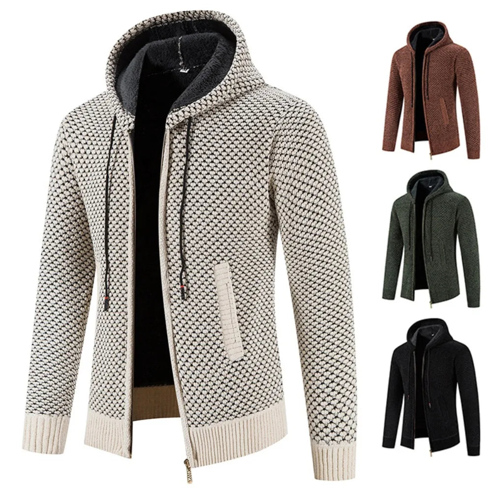 Witold™ | Męski Sweter Premium z Podszyciem Polarowym