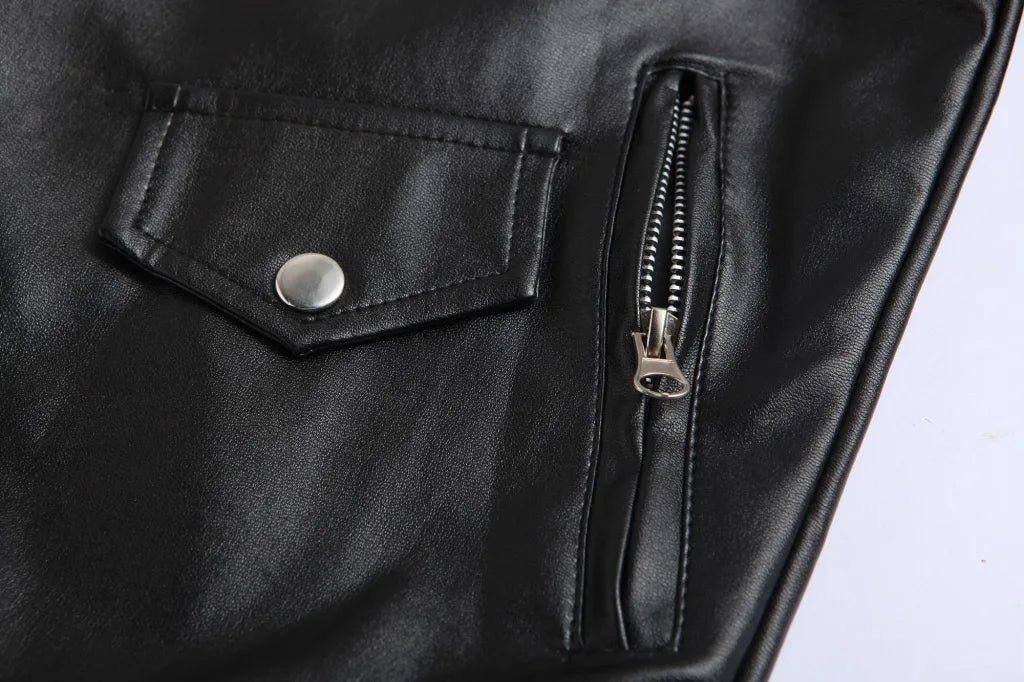 Wójcik™ | Skórzana Kurtka Biker