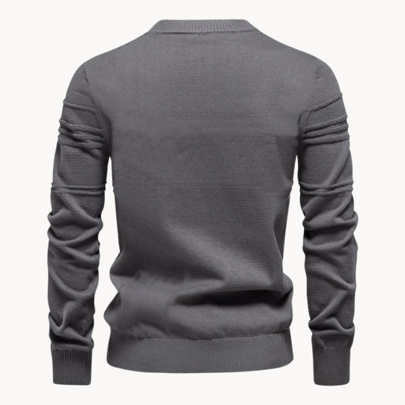Ryszard™ | Herrenpullover mit elegantem Karomuster
