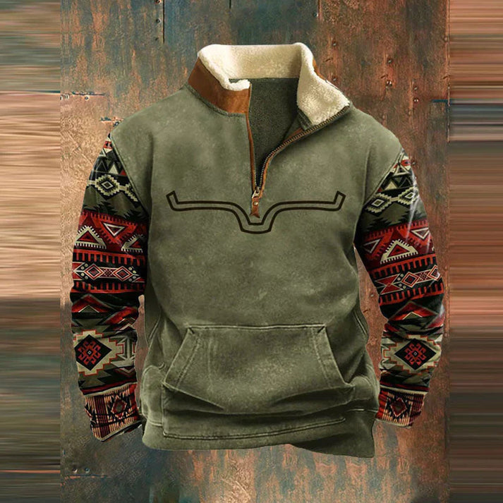 Grzegorz™ | Wygodny Sweter z Zippem