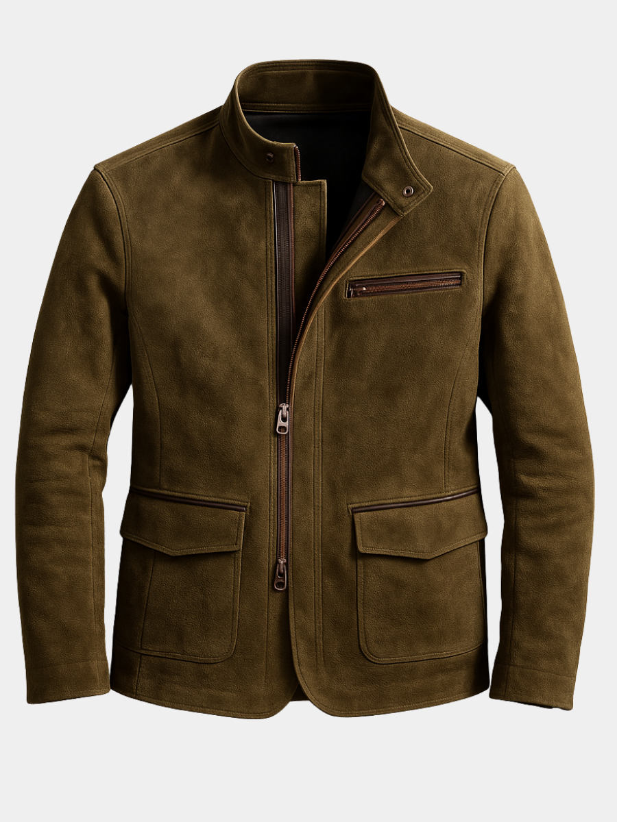 Zbigniew™ | Herrenjacke aus hochwertigem Naturwildleder