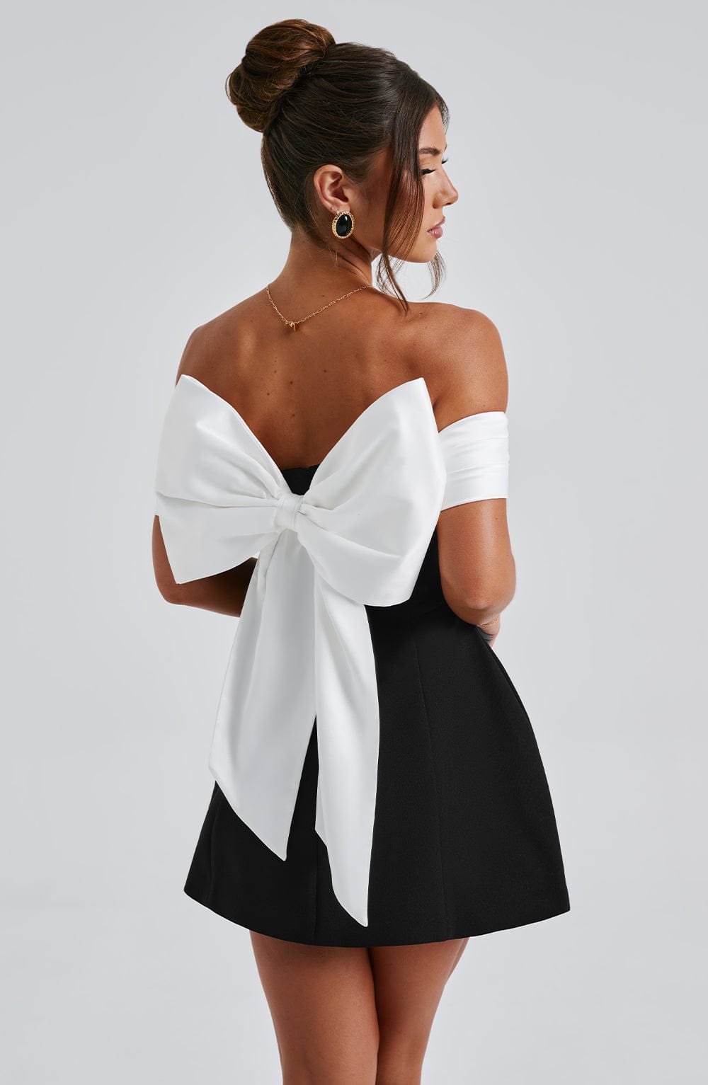 Witkaé™ | Mini Kleid mit Schleife Blumen