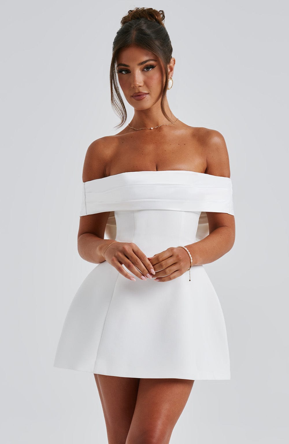 Witkaé™ | Mini Kleid mit Schleife Blumen