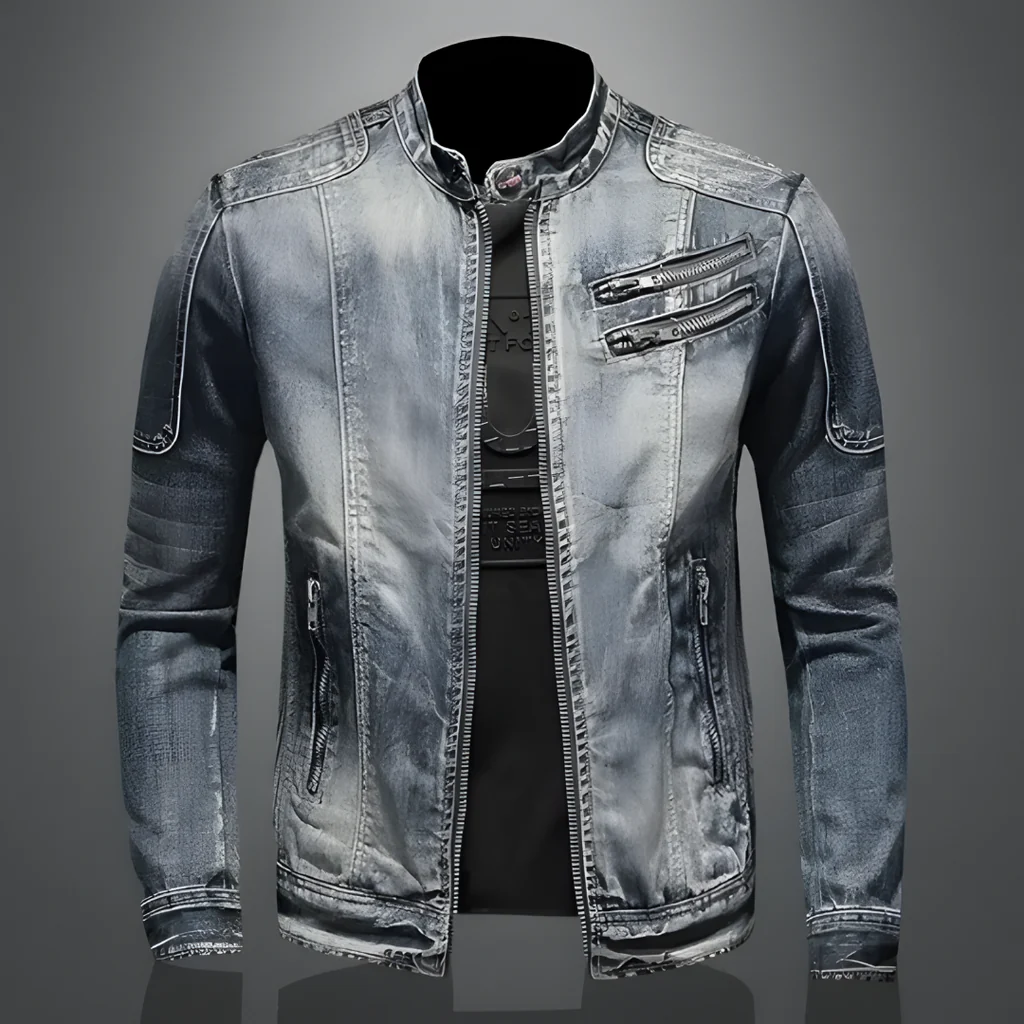 Kazimierz™ | Klassische Jeansjacke mit modernem Akzent