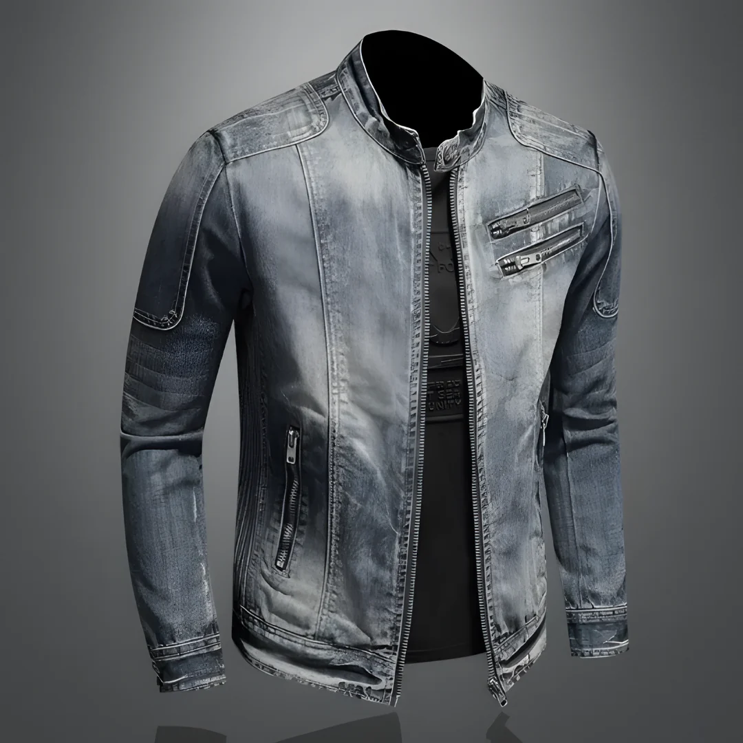 Kazimierz™ | Klassische Jeansjacke mit modernem Akzent