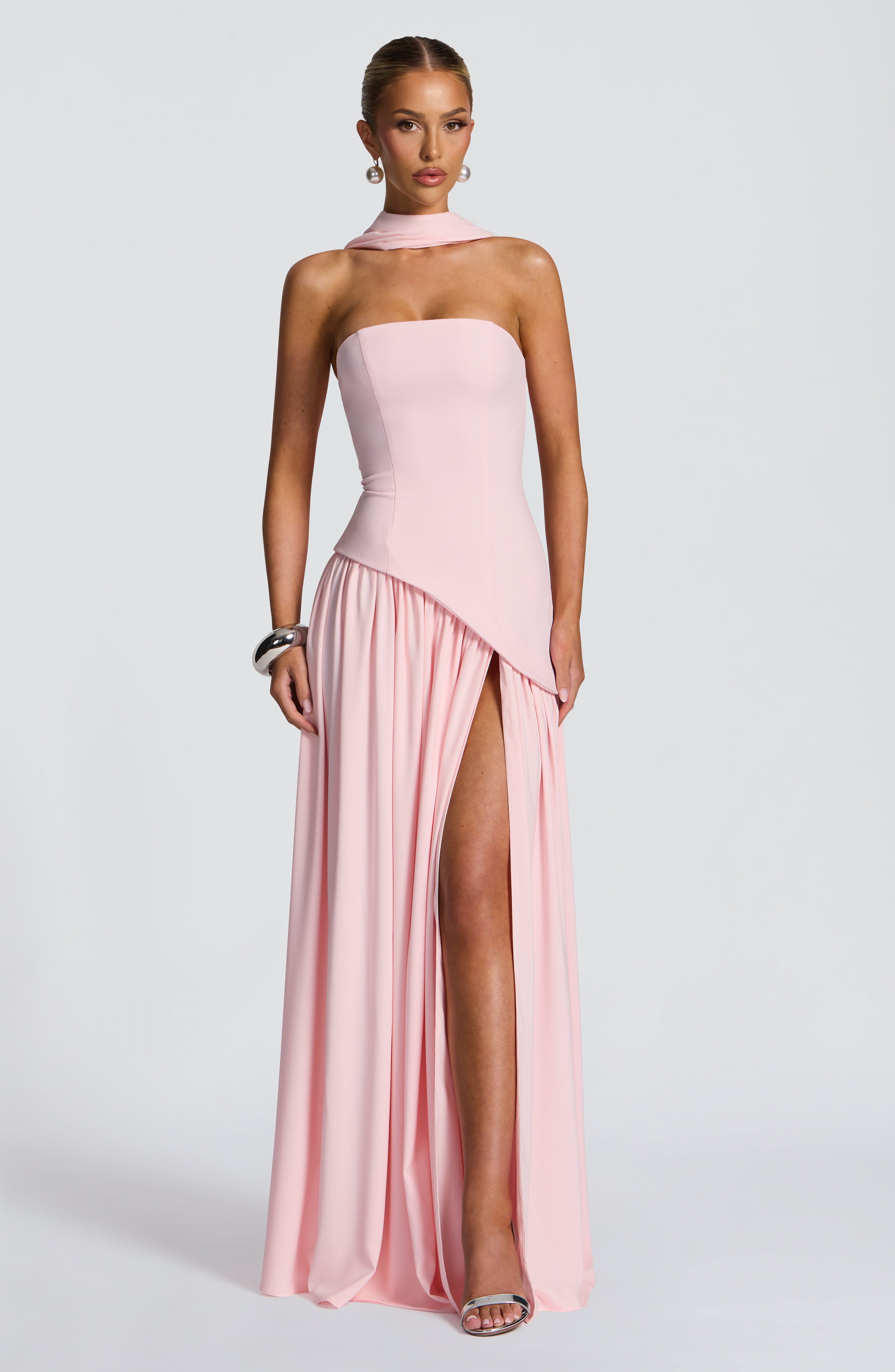 RosanoVerona | Langes Satin-Kleid Slava