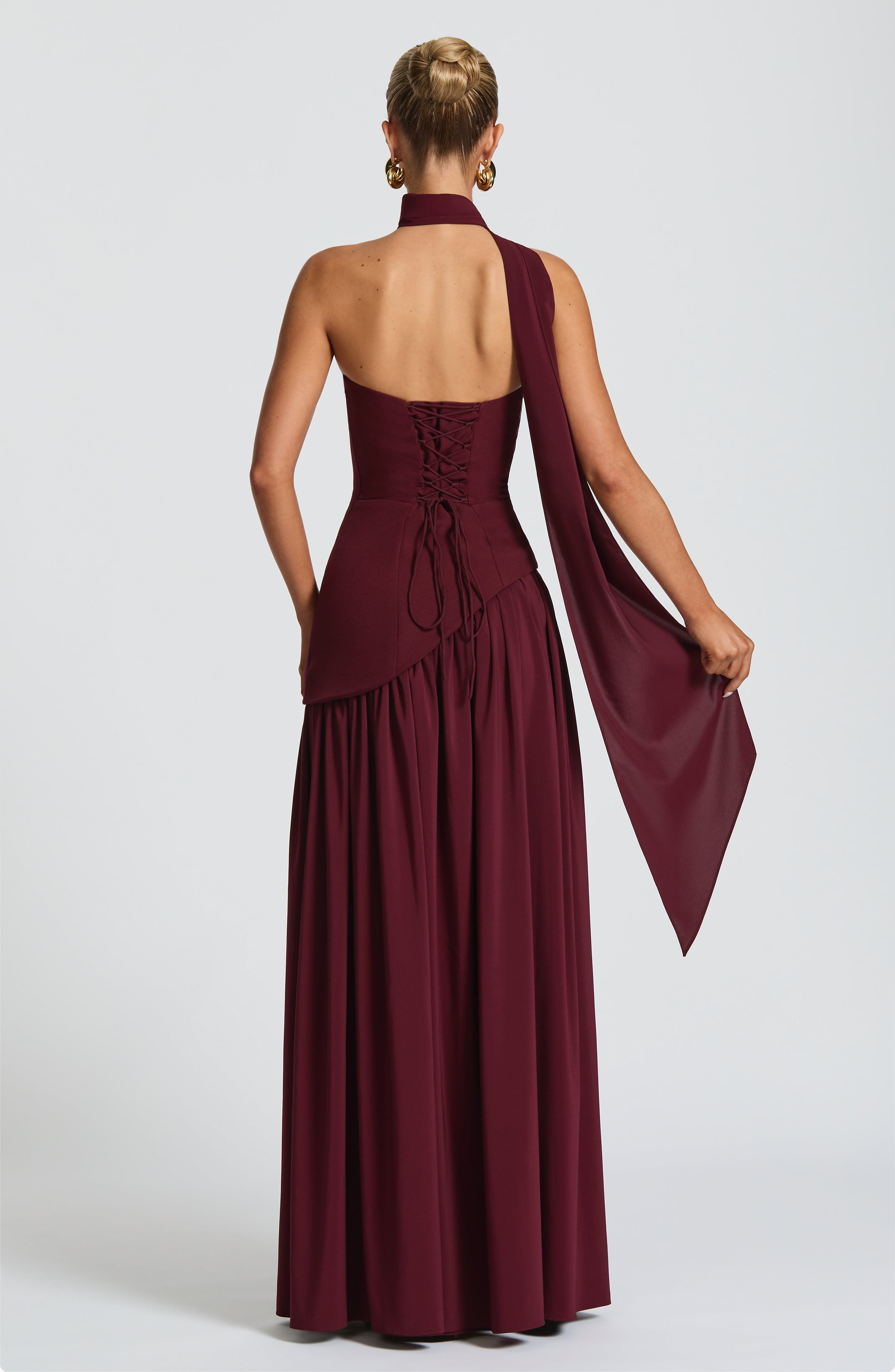 Witkaé™ | Maxikleid Satin Svara