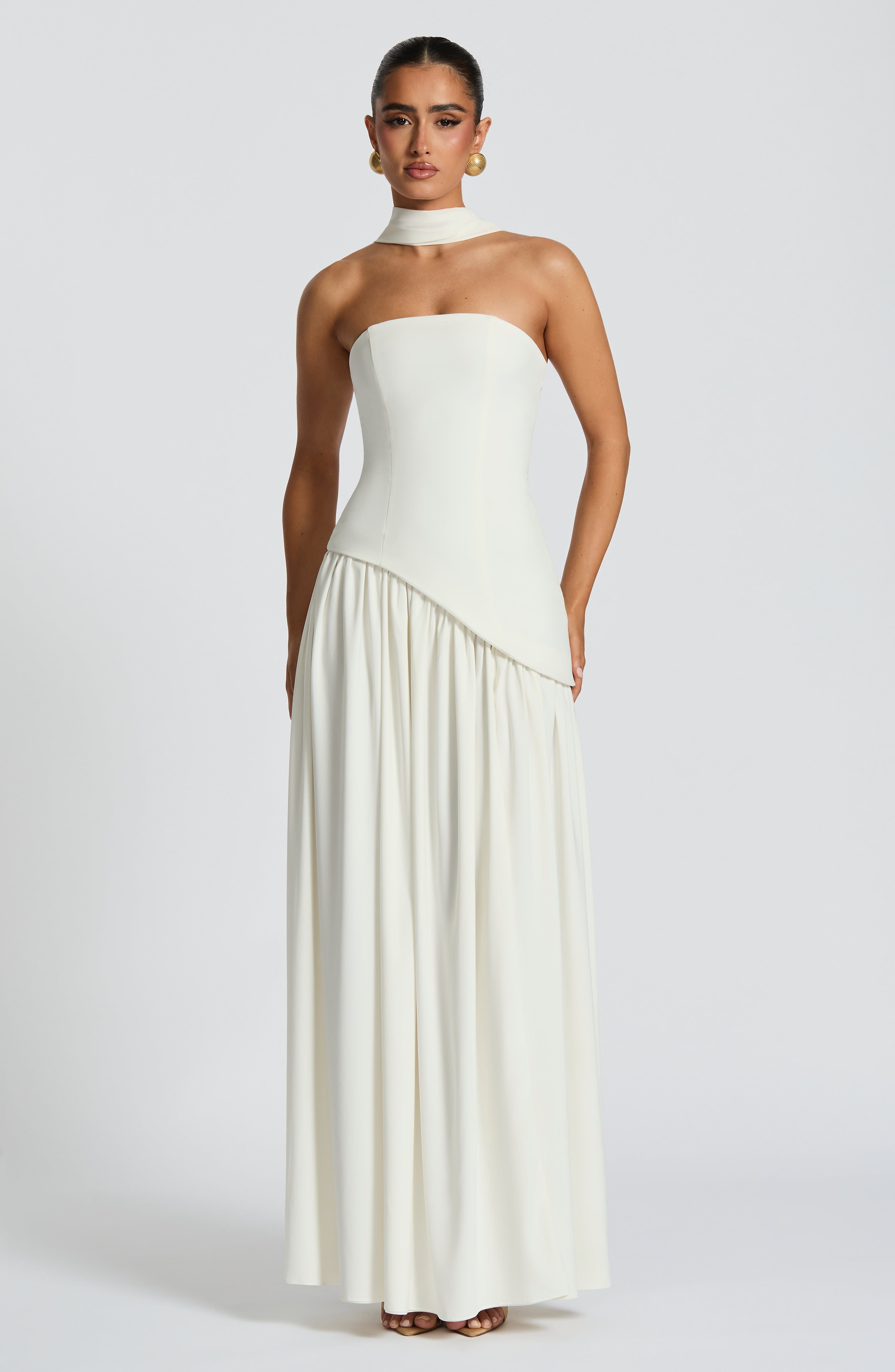 RosanoVerona | Langes Satin-Kleid Slava