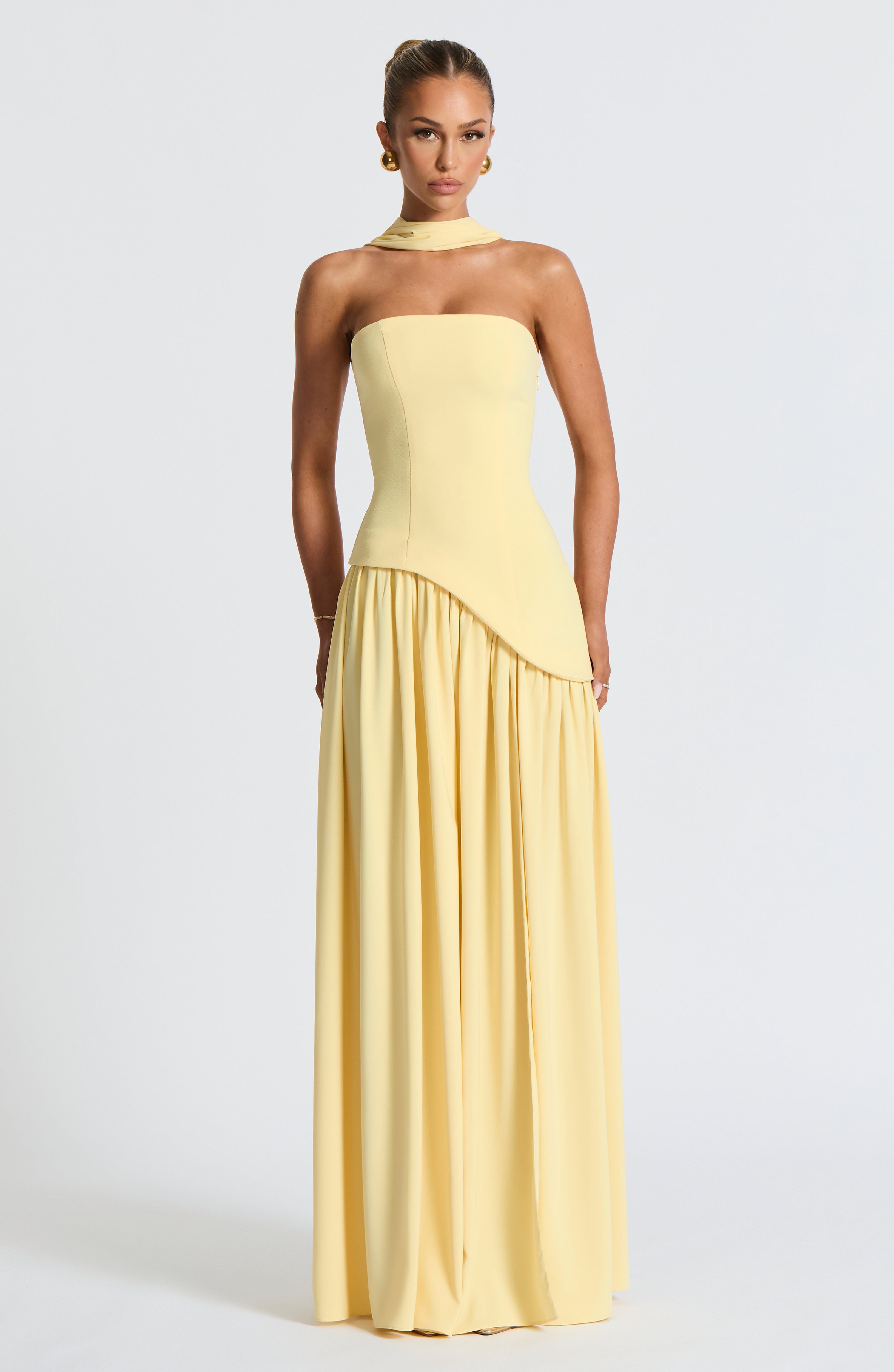 RosanoVerona | Langes Satin-Kleid Slava