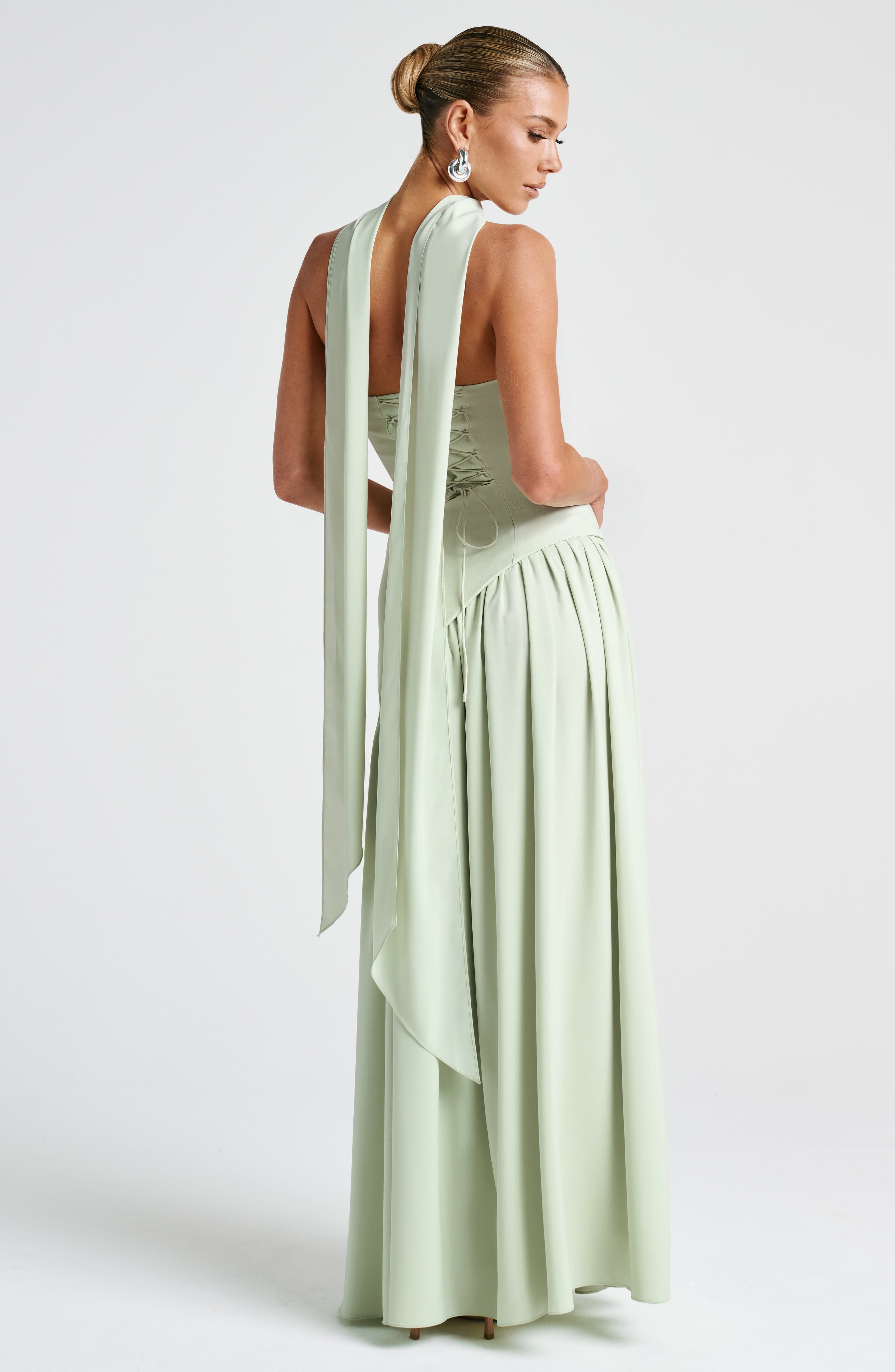 Witkaé™ | Maxikleid Satin Svara