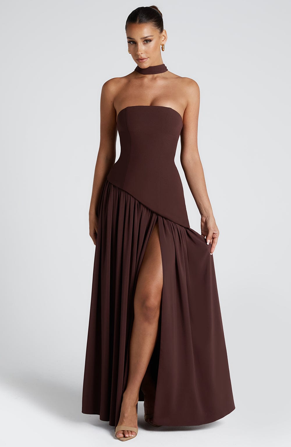 Witkaé™ | Maxikleid Satin Svara