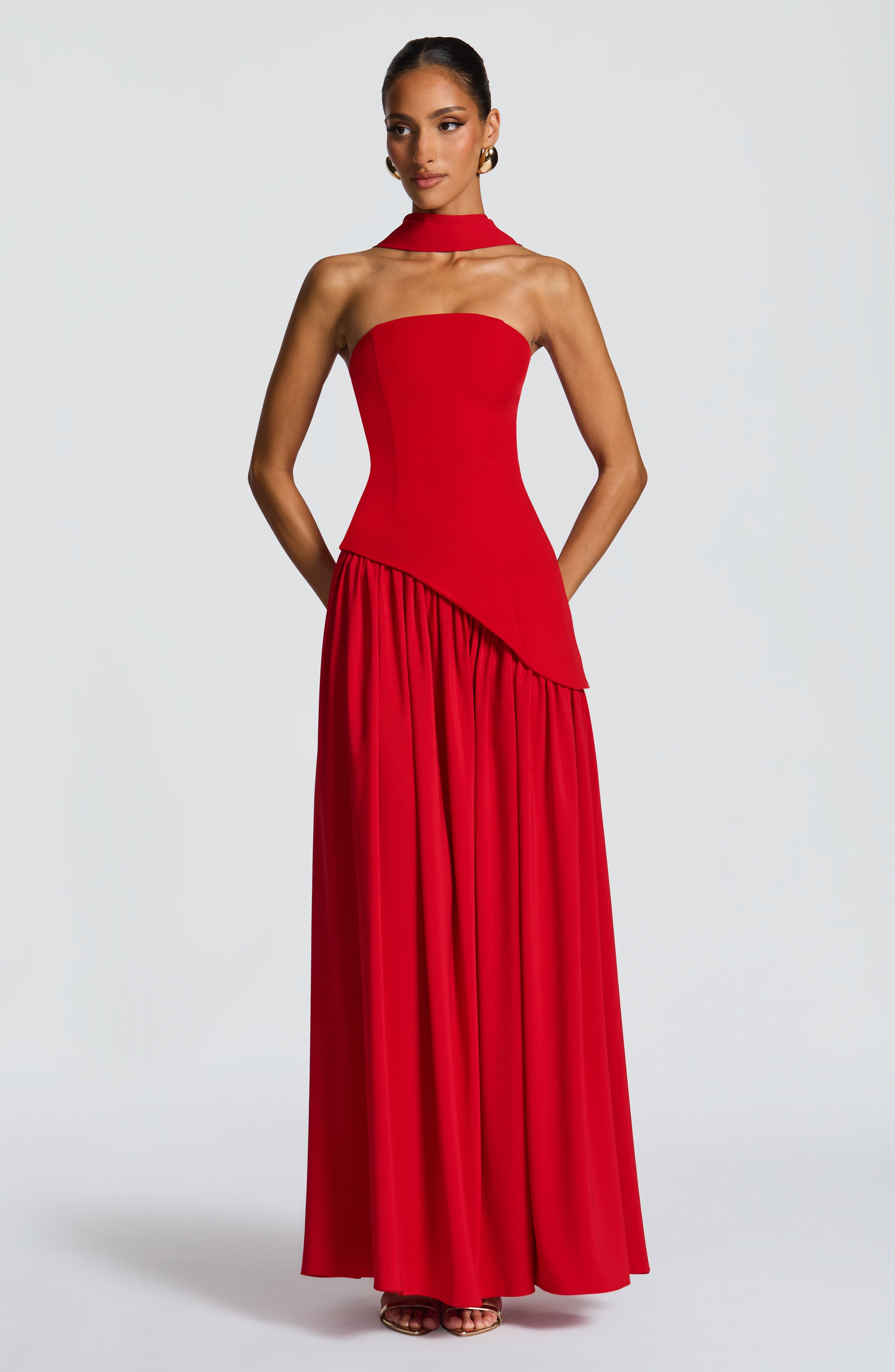 Witkaé™ | Maxikleid Satin Svara