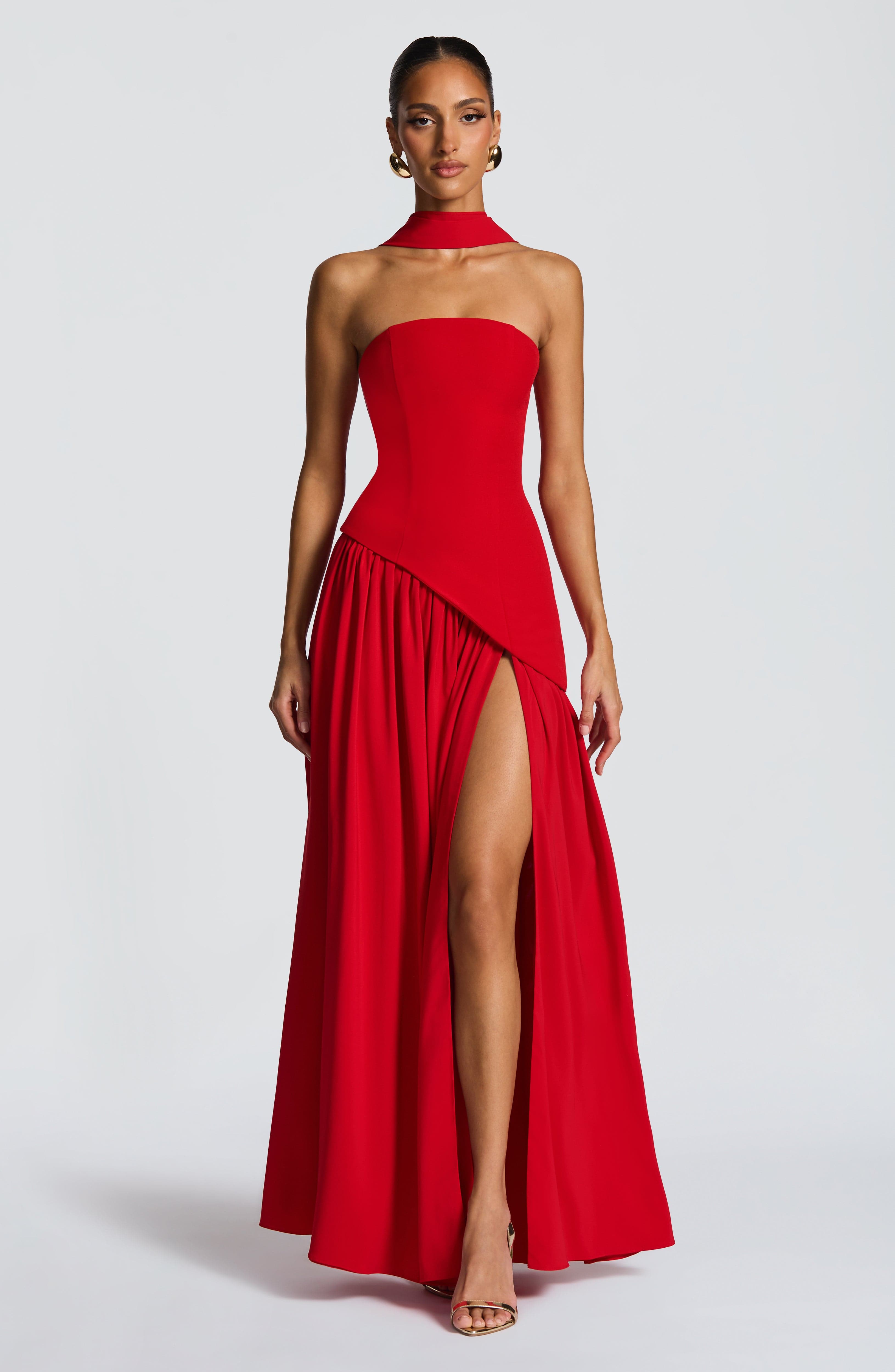 Witkaé™ | Maxikleid Satin Svara