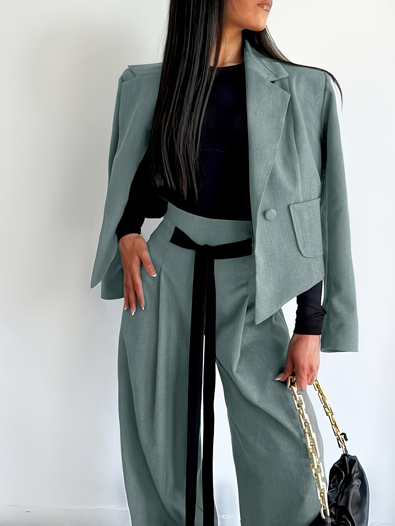 Adelajda™ | Eleganter Damenanzug mit Blazer und Hose