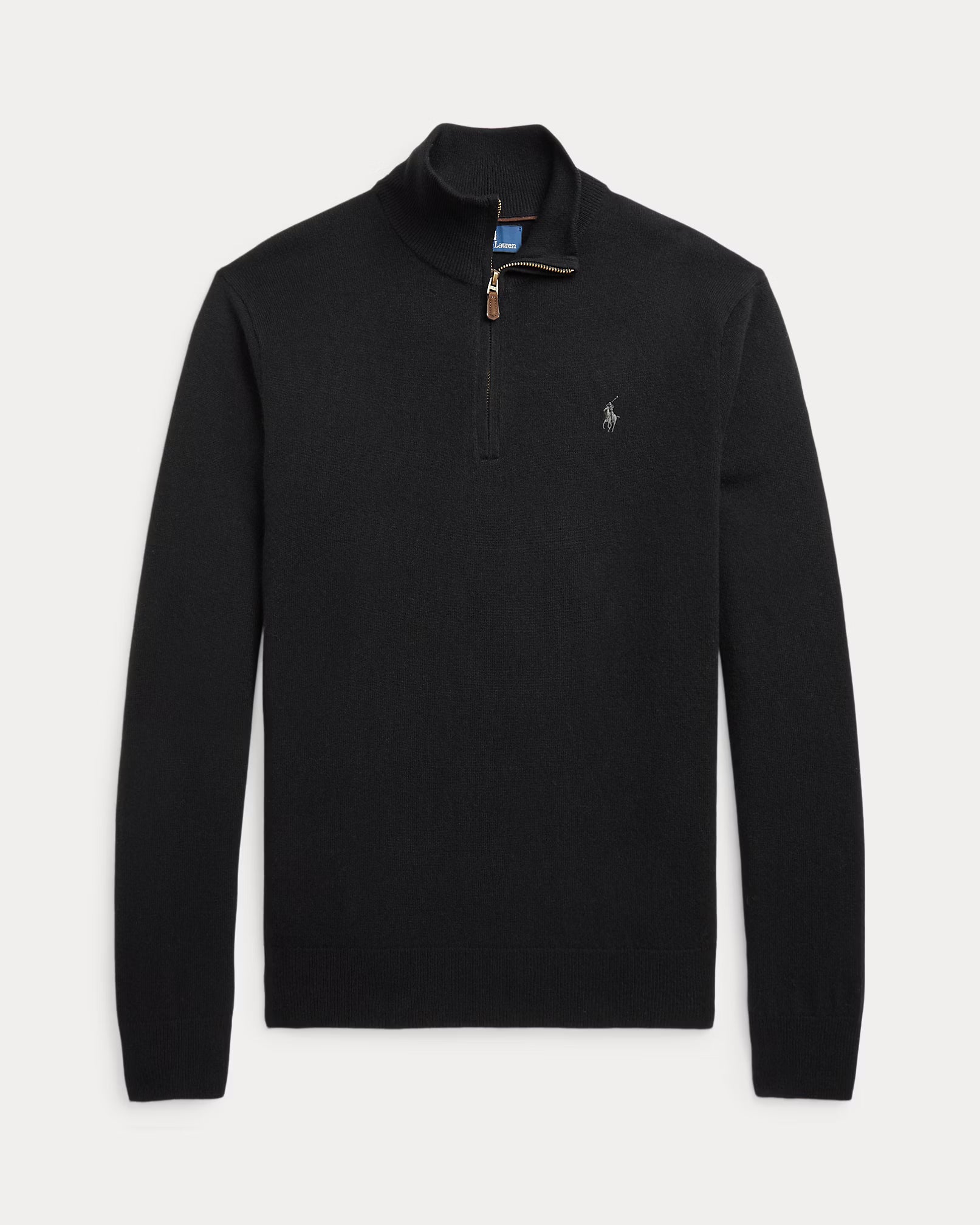 Wollpullover mit Reißverschluss