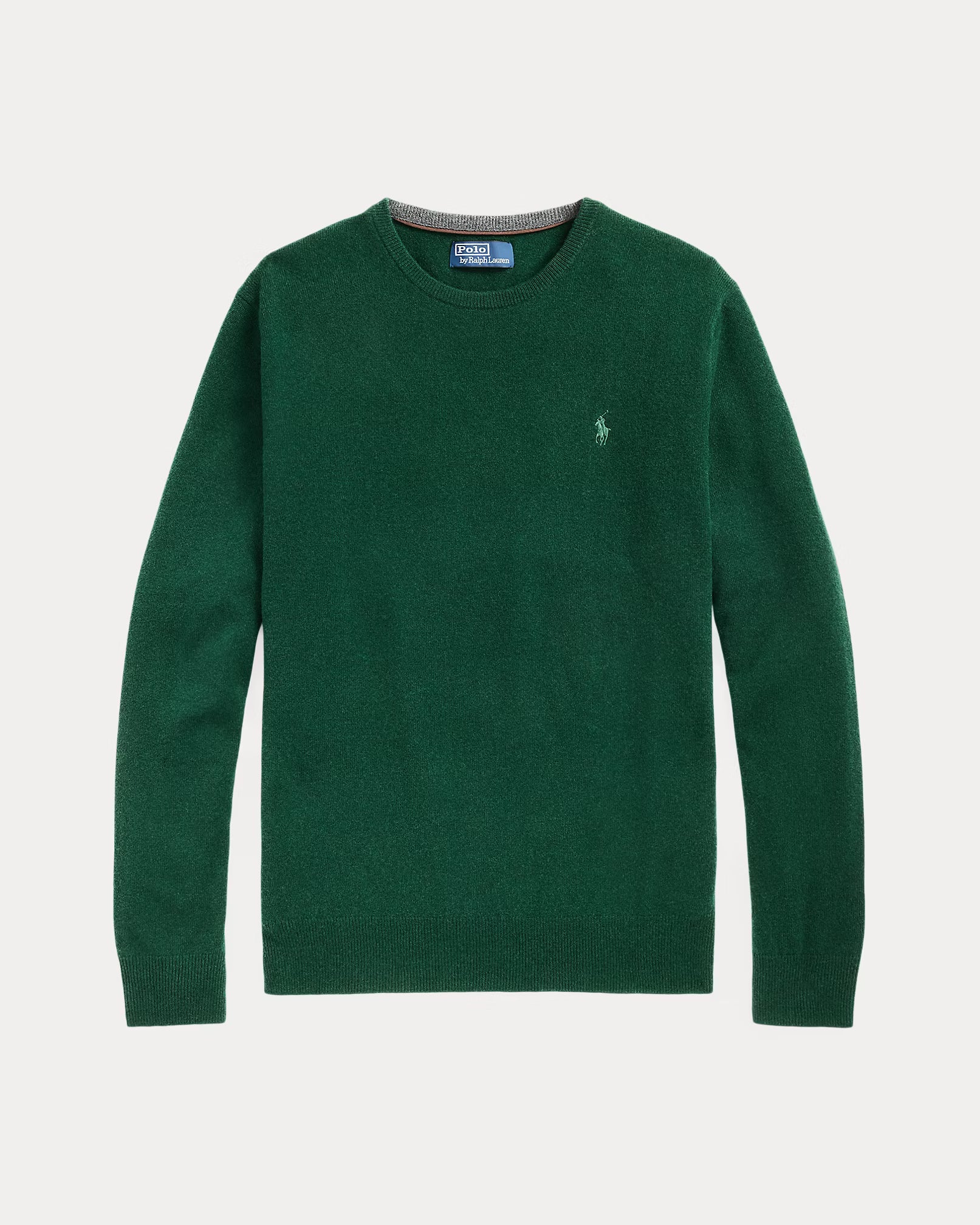Wollpullover mit Rundhalsausschnitt