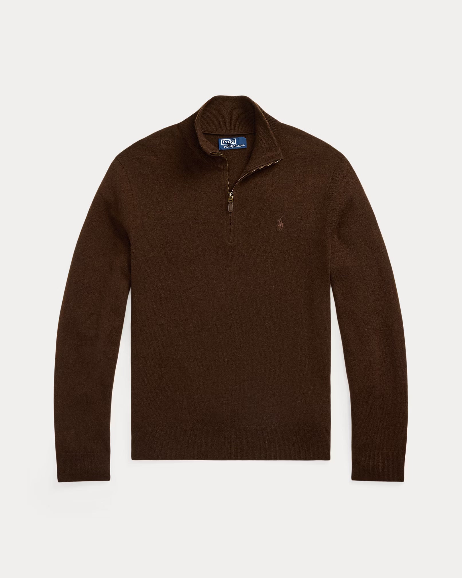 Wollpullover mit Reißverschluss