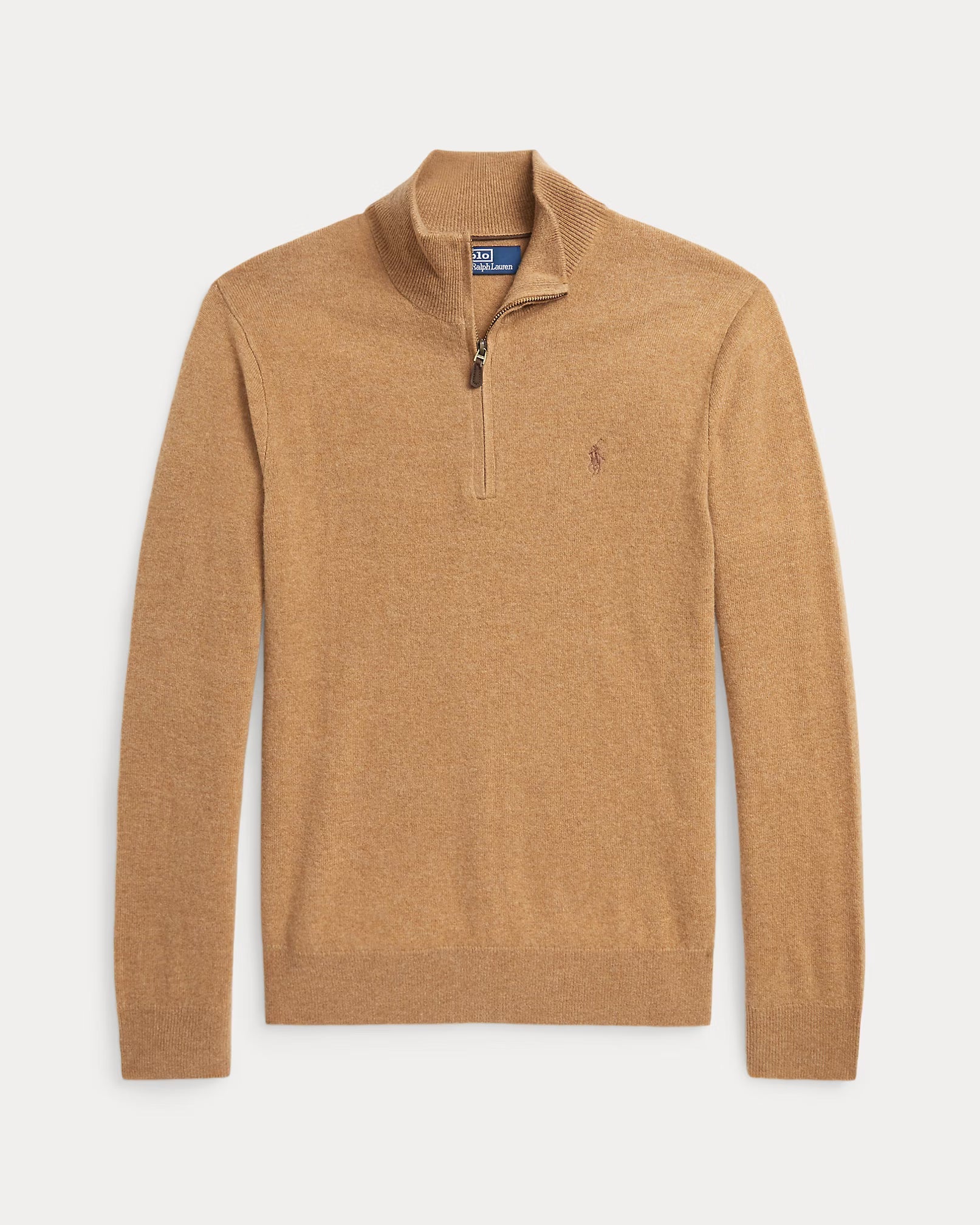 Wollpullover mit Reißverschluss