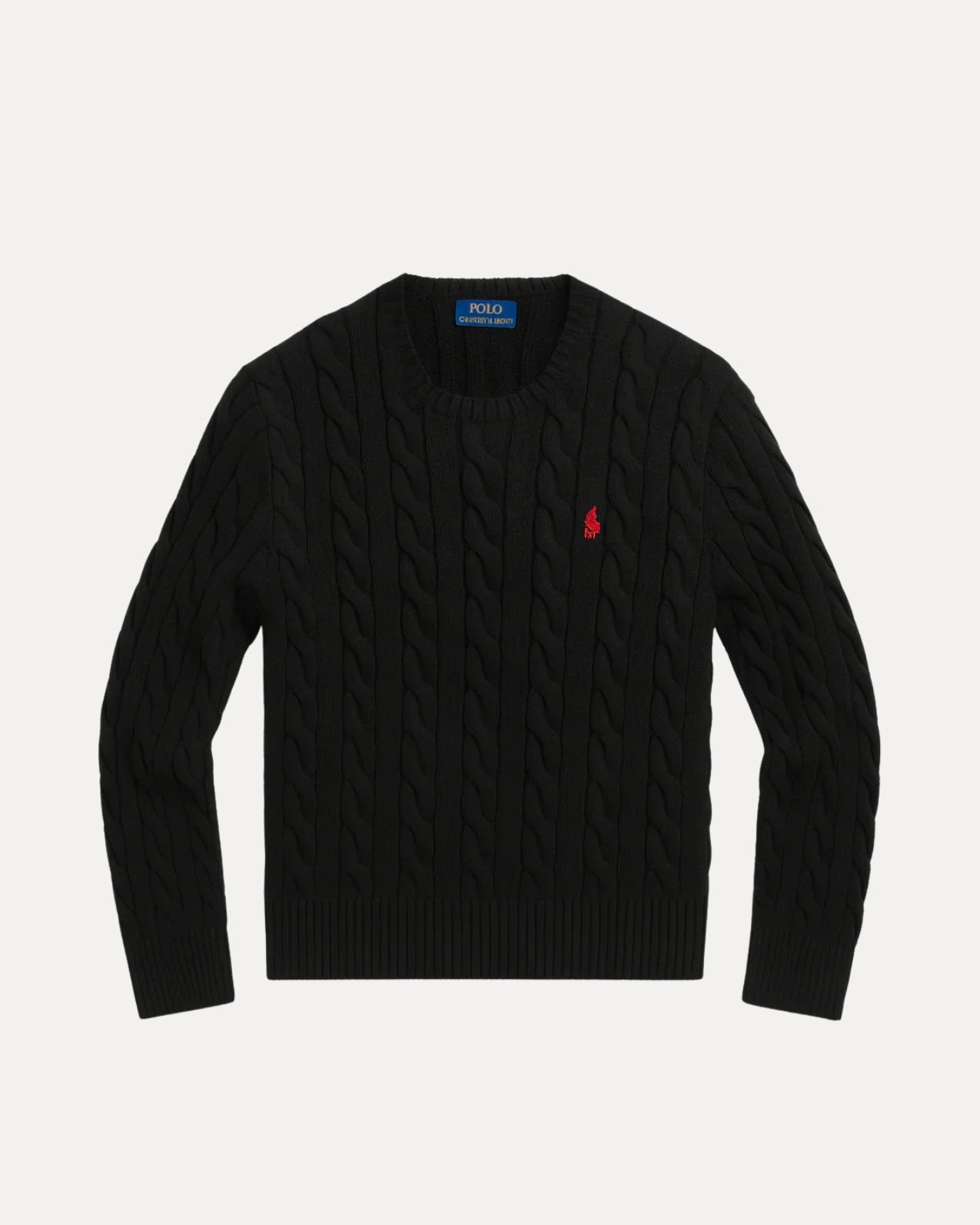 RL | Sweatshirt mit Flechtmuster