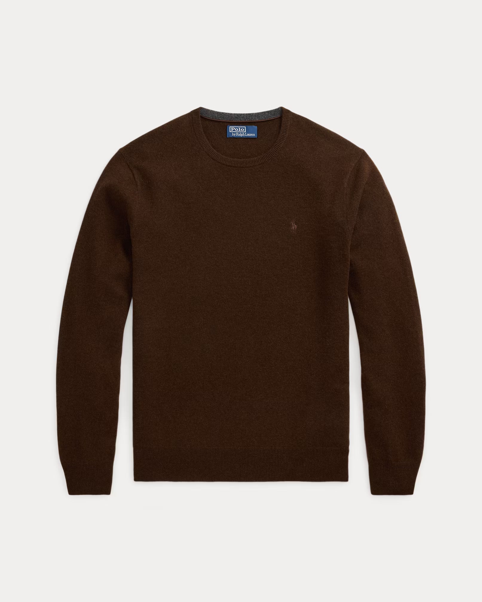 Wollpullover mit Rundhalsausschnitt