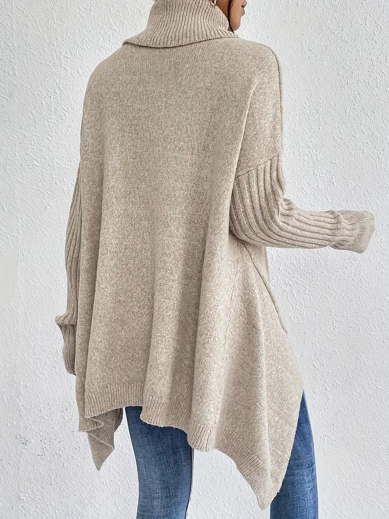 Jaromira™ | Golf Długi Oversize Styl i Ciepło