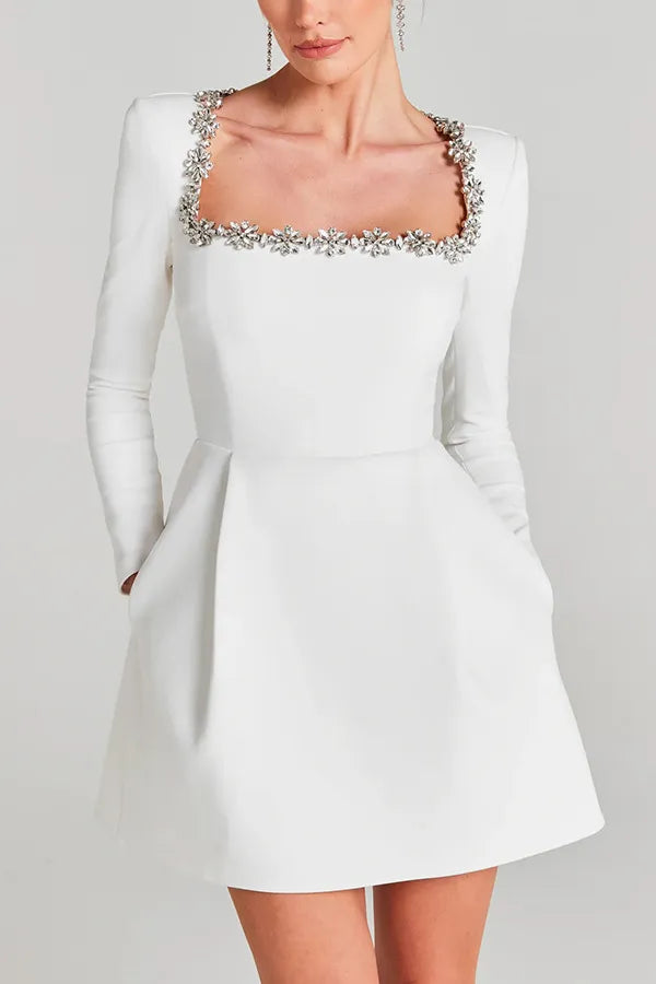 Witkaé™ | Samt Mini-Kleid Valentina