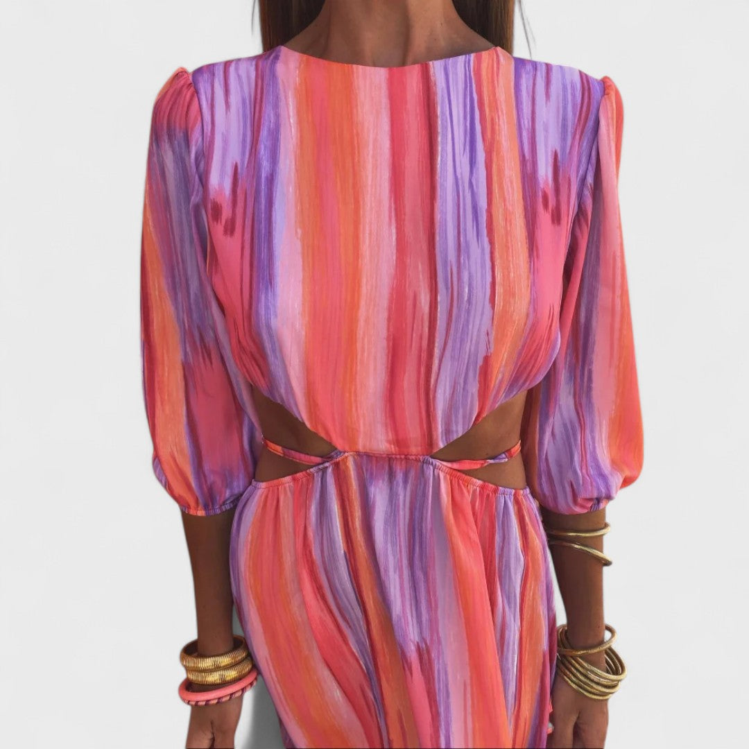 Wójcik™ - Elegantes Kleid mit Ausschnitten