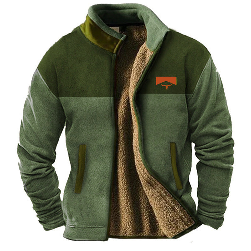 Mazur™ | Herren Casual-Fleecejacke