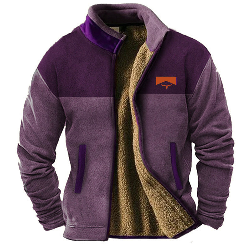 Mazur™ | Herren Casual-Fleecejacke