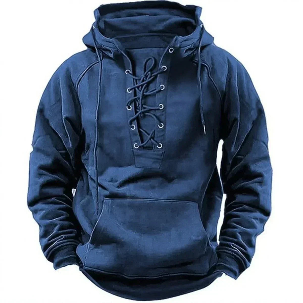 Nordwear™ | Gruby Bluza z Kapturem Retro