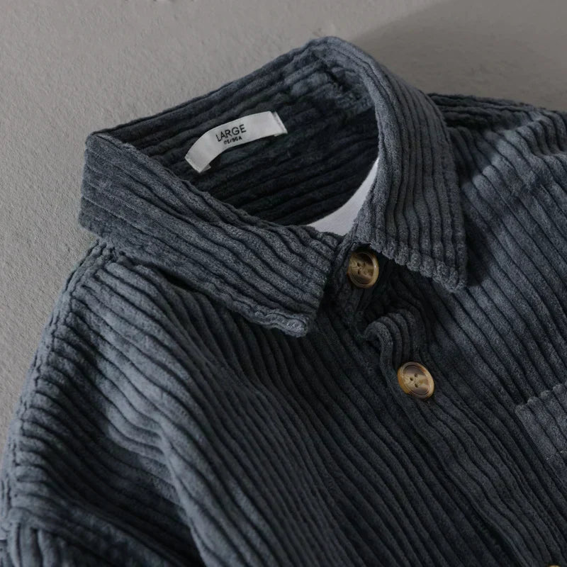 Bogumił™ | Hemd aus Wollsamt