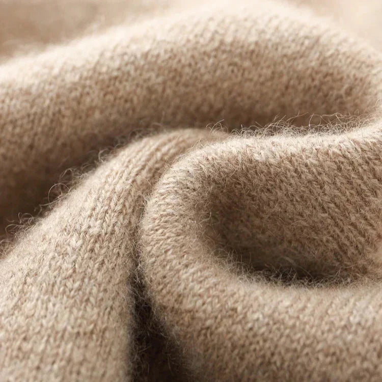 Mieszko™ | Kaschmir-Cardigan mit Reißverschluss