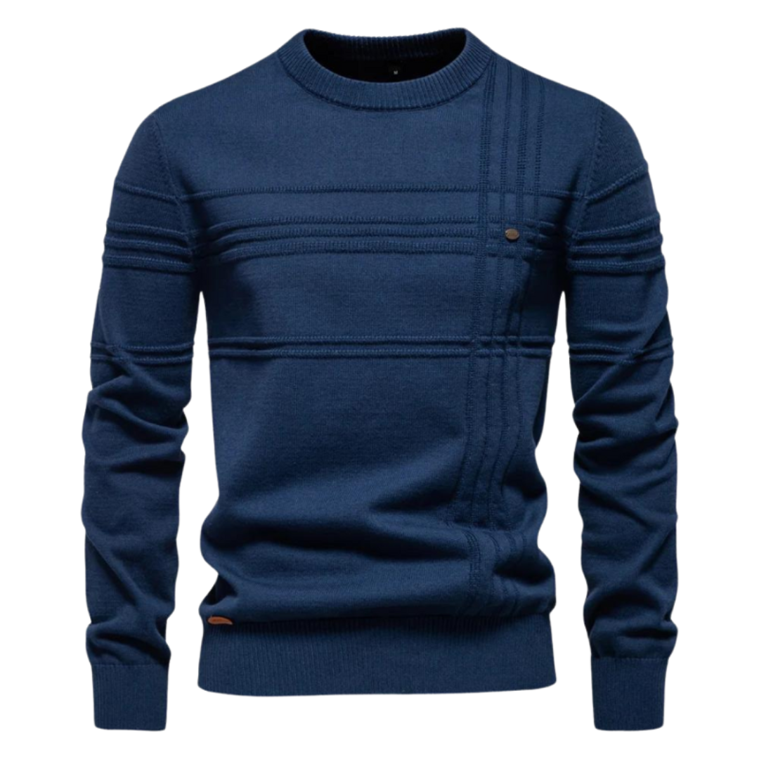 Ryszard™ | Męski Sweter w Elegancką Kratę