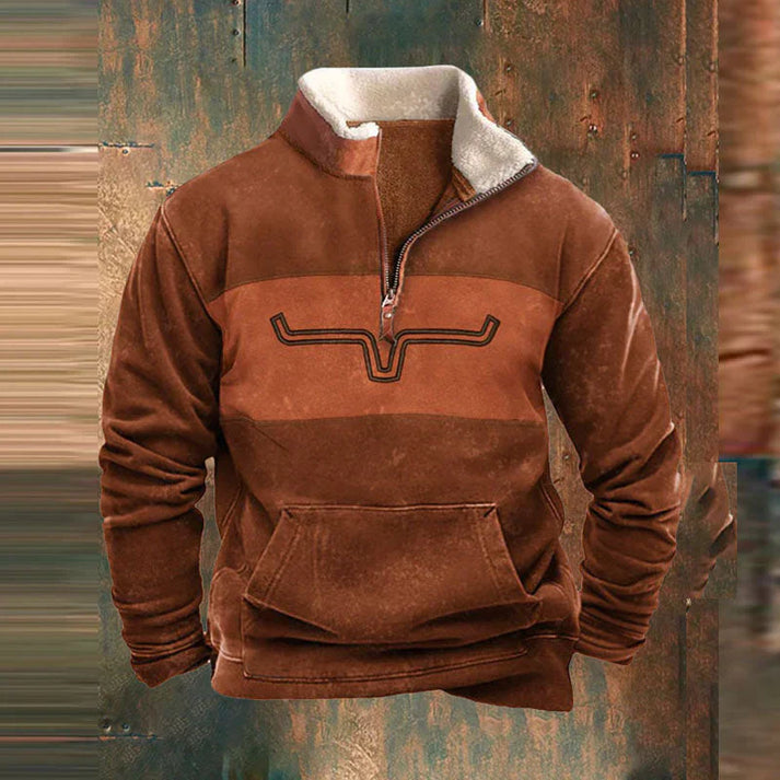 Grzegorz™ | Bequemer Pullover mit Reißverschluss