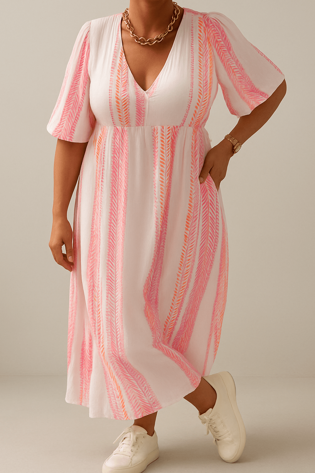 Wójcik™ | Leichtes Sommerkleid aus Leinen