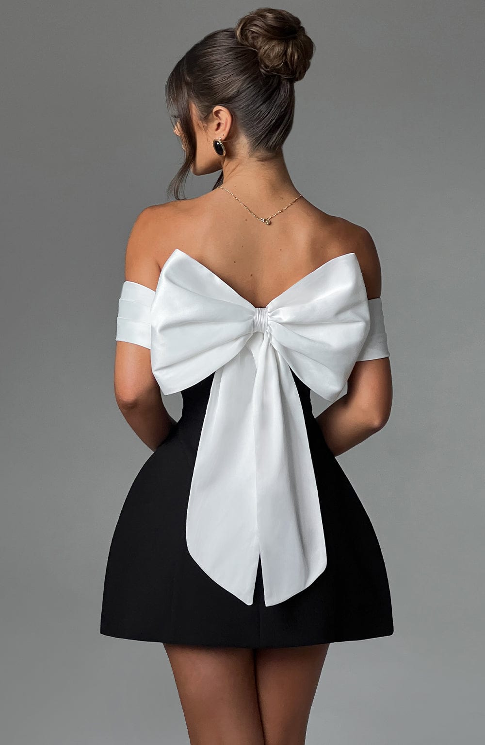 Witkaé™ | Mini Kleid mit Schleife Blumen